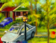 Snowden Ave. From the Porch